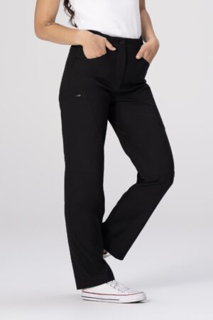 Koksbroek zwart Eaze Cargo Pants Dames 1